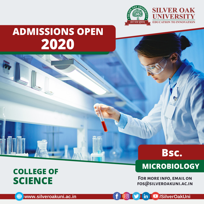 SILVER OAK UNIVERSITY Microbiology Master